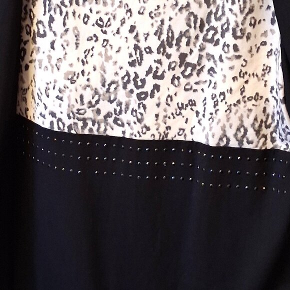 NWT gollehaug collection Women's Black Blouse Long Sleeve Top Size 12 - Picture 11 of 11